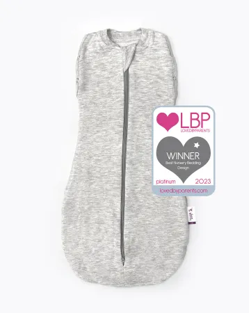 Sweet Dreamers Inbakerslaapzak Bamboo 3-12mnd Grijs