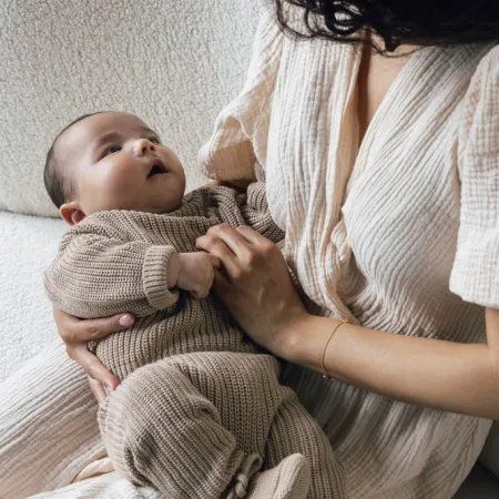 Feetje Broek Gebreid The Magic is in You Taupe