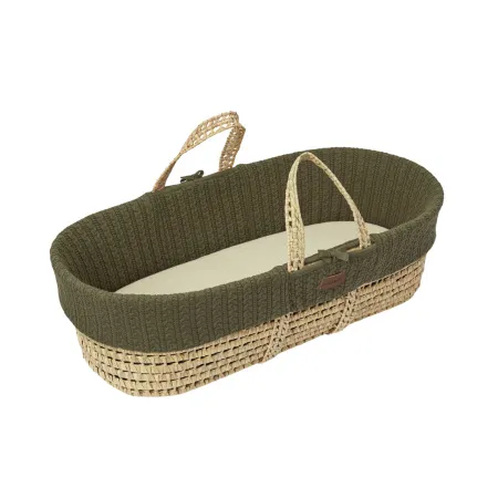 The Little Green Sheep Organic Knitted Moses