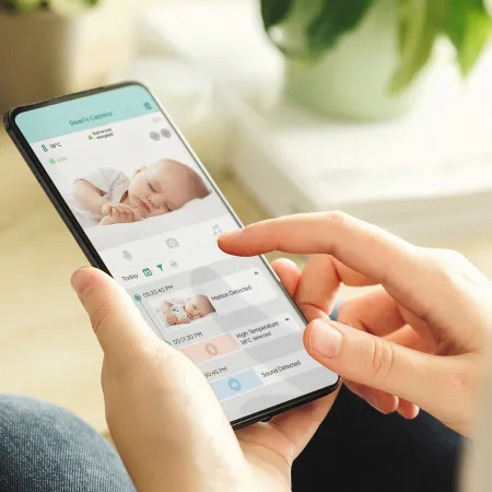 Luvion Grand Elite 4 Connect Crib - Babyfoon