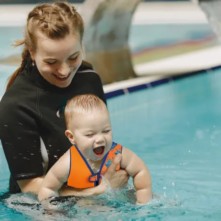 Babyjem Zwemvest Oranje