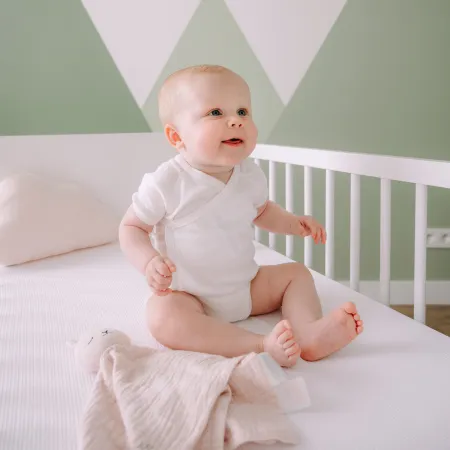 ZZZOO Hoeslaken Airgosafe Wit 70 x 140 / 150 cm