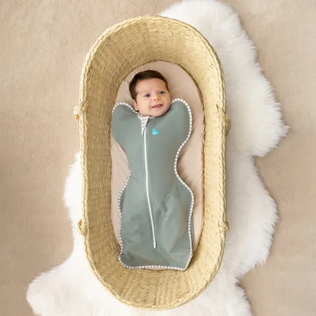 Love To Dream SwaddleUp™ Stage 1 Deep Olive Small 1.0 TOG
