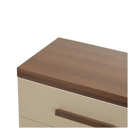 Interbaby Commode 3 Laden / 1 Deur Pebble