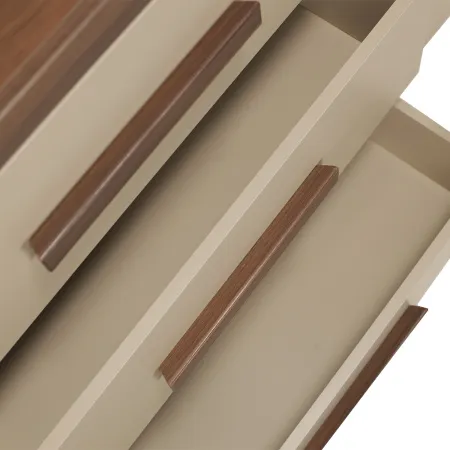 Interbaby Commode 3 Laden / 1 Deur Pebble