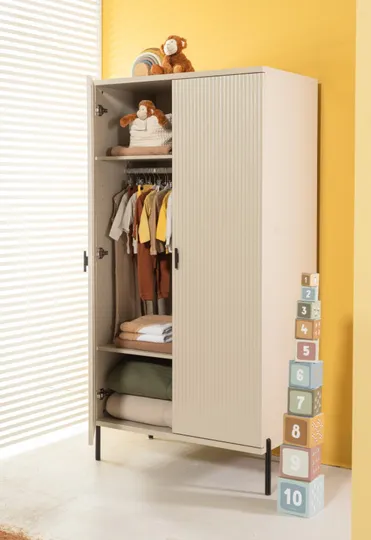 TWF Hanglegkast 2 Deuren Waves Clay