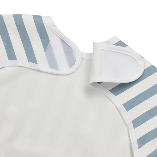 Meyco Mouwslab - Fat Stripe - Jeans Blue - 1-pack