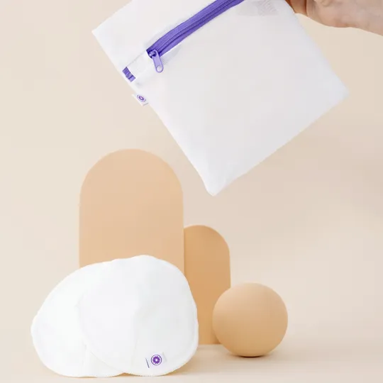 Lansinoh Wasbare Zoogkompressen - 4 Stuks