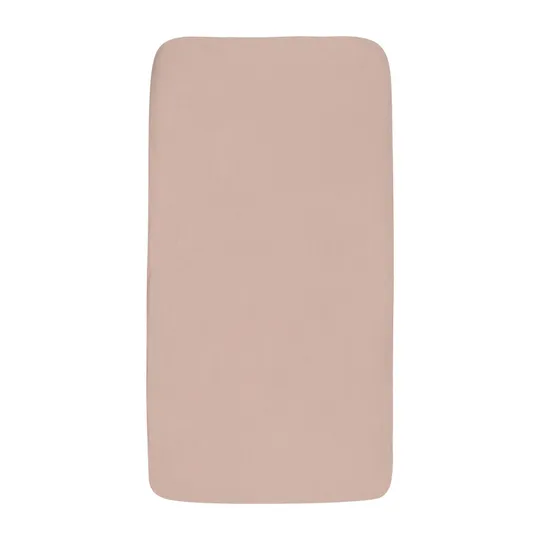 Jollein Hoeslaken Jersey 40/50x80/90 cm – 2 Stuks - Wild Rose/Ivory