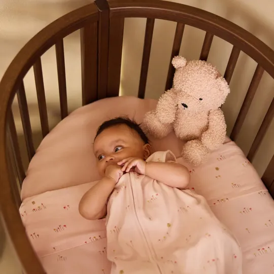 Jollein Hoeslaken - Jersey - Blush/Wild Rose - 2 Stuks