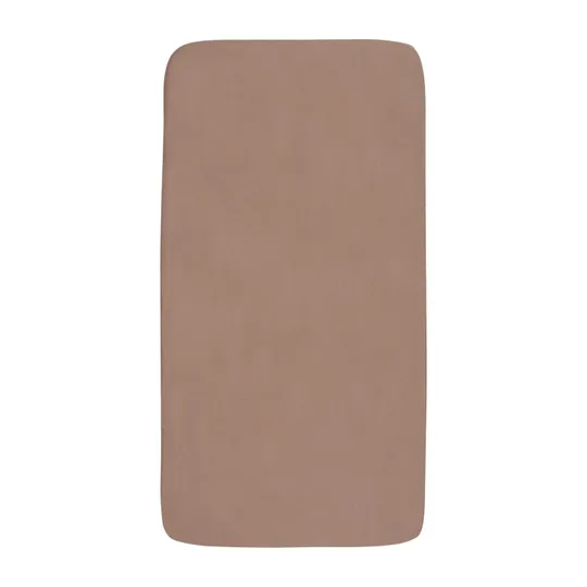 Jollein Hoeslaken - Jersey - 2 Stuks - 70/75×140/150 cm - Milky Coffee/Ivory