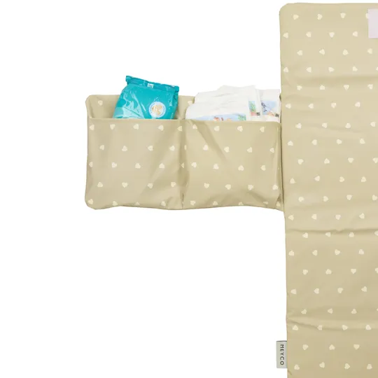 Meyco Verschoonmatje - Sweet Heart - Sand/Soft Sand