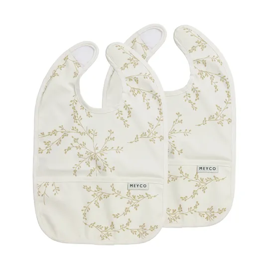 Meyco Slab met Opvangbak - Branches Sand - 2-Pack