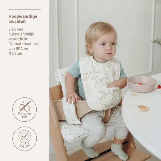 Meyco Slab met Opvangbak - Branches Sand - 2-Pack