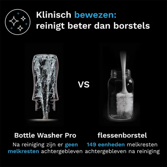 Baby Brezza Bottle Washer Pro - All Black