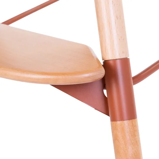 Childhome Evowood Chair Natural/Rust