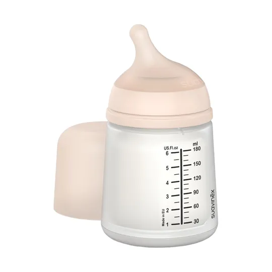 Suavinex Zero Zero Anti-Koliek Fles Borstvoeding - One Size - 180ml