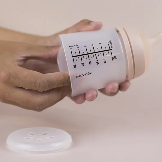 Suavinex Zero Zero Anti-Koliek Fles Borstvoeding - One Size - 180ml