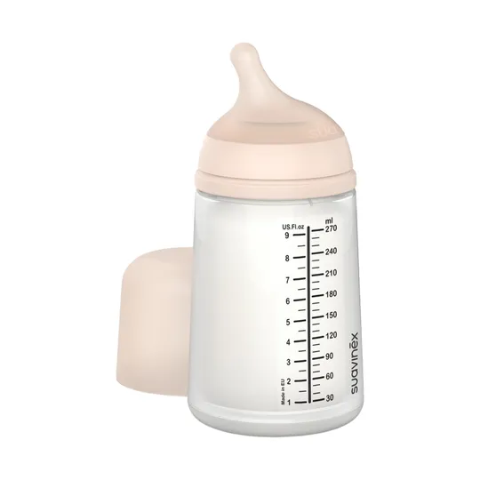 Suavinex Zero Zero Anti-Koliek Fles - Medium Flow - 270ml - Fair