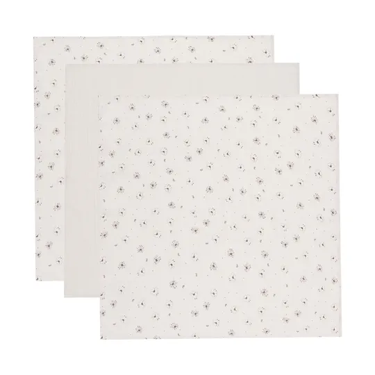 Bebe-Jou Hydrofiel Doek Tiny Sheep 70 x 70 cm 3 Stuks