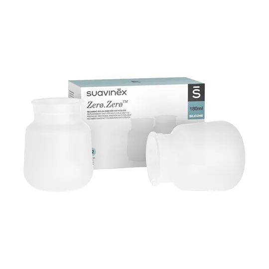 Suavinex Zero Zero Vervangende Anti-Koliek Fles Zakjes