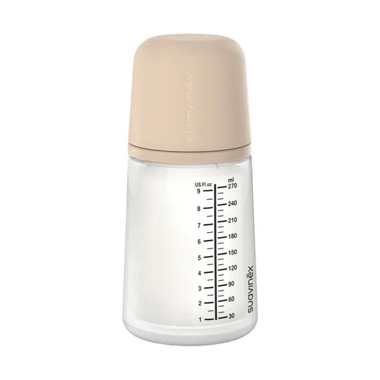 Suavinex Zero Zero Anti-Koliek Fles - Medium Flow - 270ml - Light