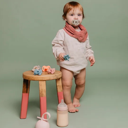 Suavinex Colour Essence SX Pro Fopspeen - 0-6Mnd - Silicone - Beige