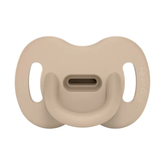 Suavinex Colour Essence SX Pro Fopspeen - 0-6Mnd - Silicone - Beige