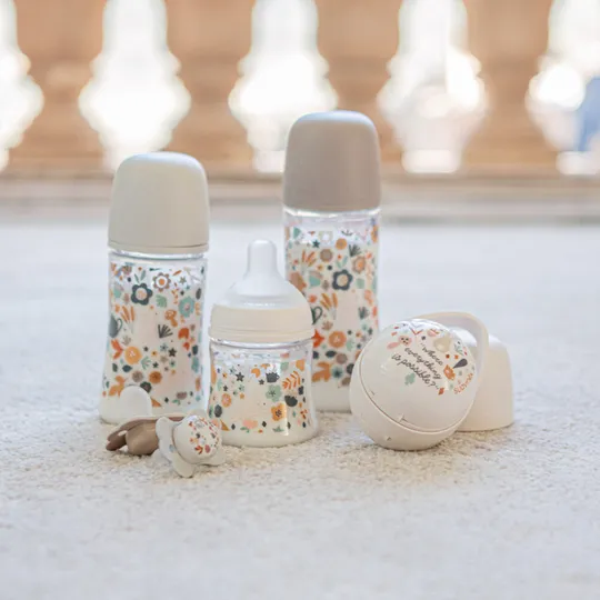 Suavinex Wonderland SX Pro Fles - Slow Flow - 150ml - Roze 