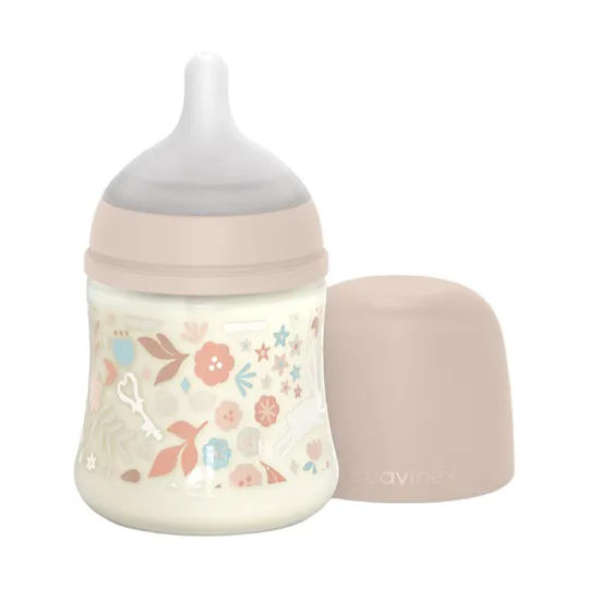 Suavinex Wonderland SX Pro Fles - Slow Flow - 150ml - Roze 