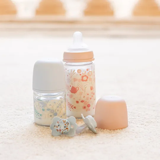 Suavinex Wonderland SX Pro Fles Glas - Slow Flow - 120ml - Blauw