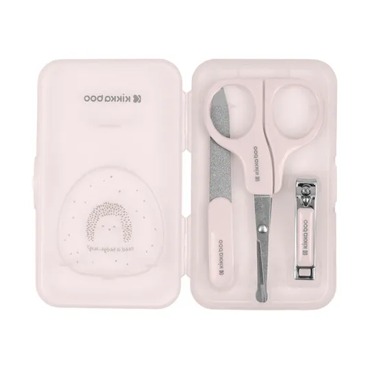 Kikkaboo Hedge-Hugs Manicure Set - Roze 