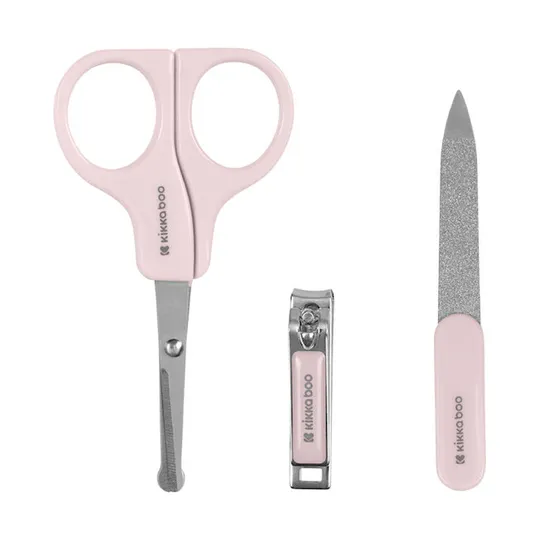Kikkaboo Hedge-Hugs Manicure Set - Roze 