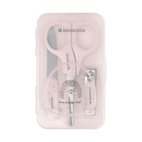 Kikkaboo Hedge-Hugs Manicure Set - Roze 