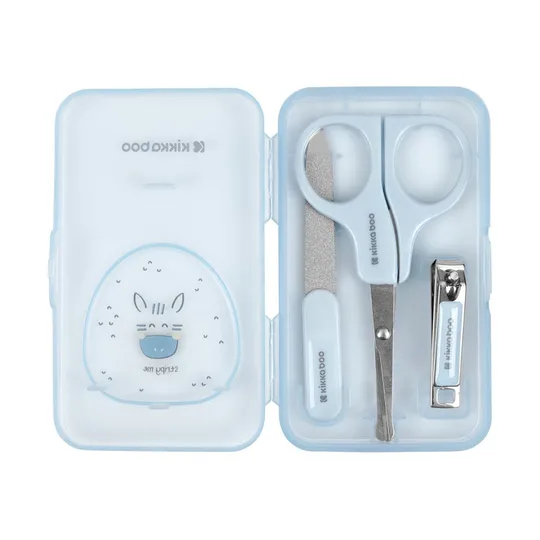 Kikkaboo Stripy Friends Manicure Set - Blauw