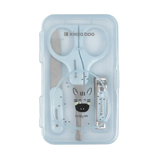 Kikkaboo Stripy Friends Manicure Set - Blauw