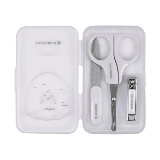 Kikkaboo Seally Me Manicure Set - Grijs
