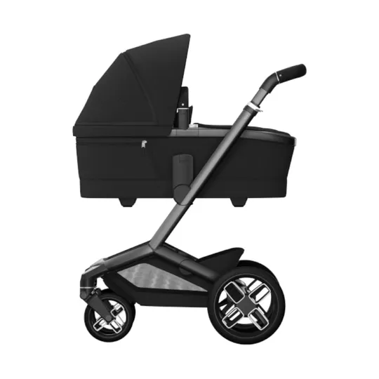 Maxi-Cosi Kinderwagen Fame V1 Twillic Black (Dark Frame - Black leather)