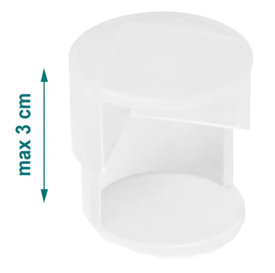 Jippie's Tafelhoekjes Transparant (4 stuks)