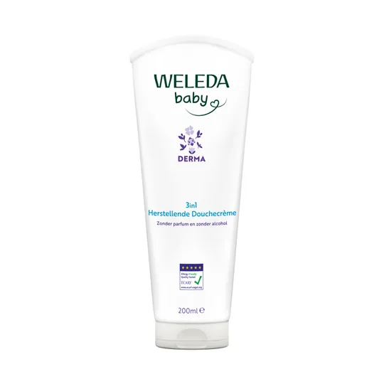 Weleda Douchecrème - Baby Derma 3in1 Herstellend - 200 ml