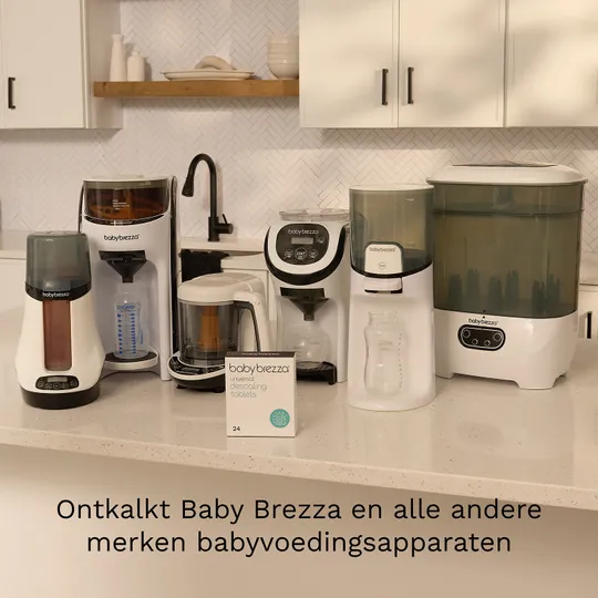 Baby Brezza Ontkalkingstabletten - Universeel - 24 stuks