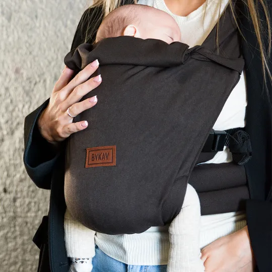 ByKay Buikdrager Tiny Click Carrier Latte