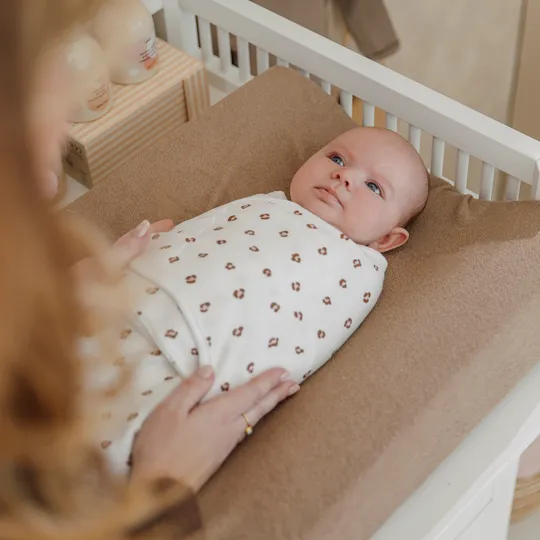 Meyco Inbakerdoek - 2 Stuks - 0-3 Mnd - Mini Panther Soft Pink