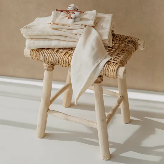 Meyco Tetra Doeken - 6 Stuks - 70 x 70 cm - Nature 