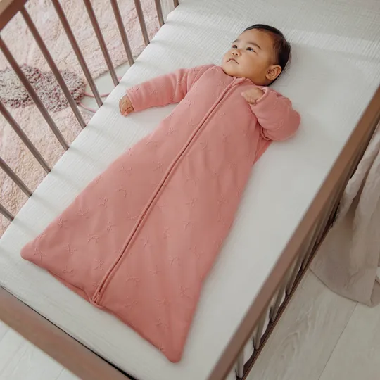 Meyco Studio Slaapzak Gevoerd - 70 cm - Jacquard - Bow Rose