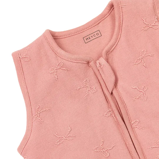 Meyco Studio Jumper Gevoerd - 92 cm - Jacquard - Bow Rose 