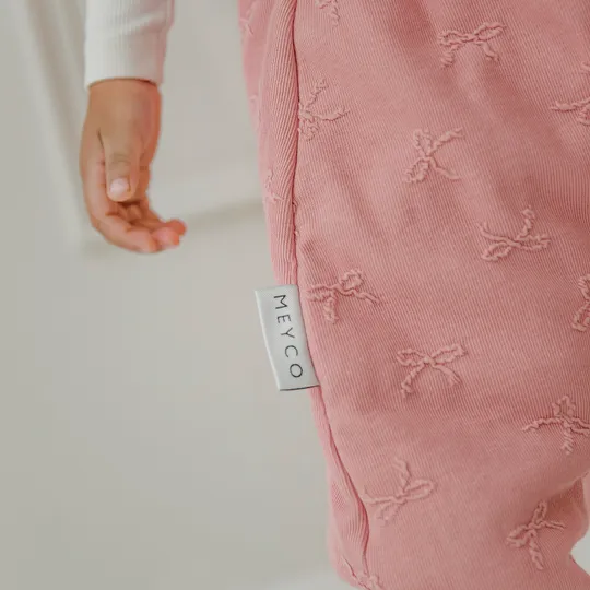 Meyco Studio Jumper Gevoerd - 104 cm - Jacquard - Bow Rose