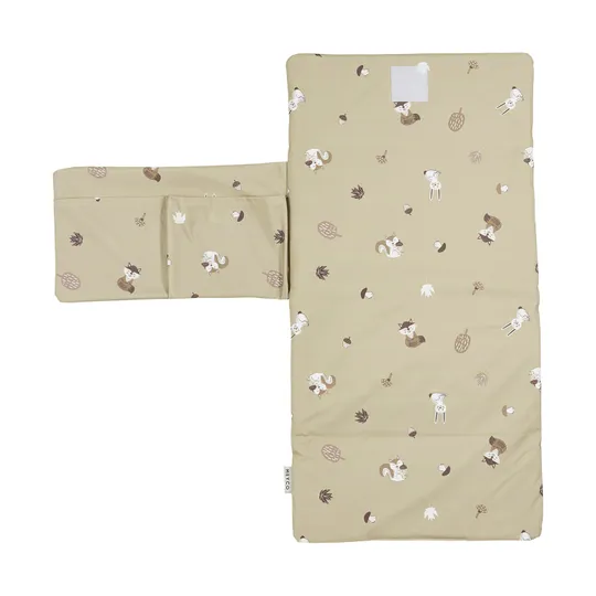 Meyco Verschoonmatje - Forest Animals Sand 