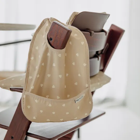 Meyco Slab Met Opvangbak - 2 Stuks - Sweet Heart Sand/Soft Sand