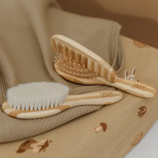 Meyco Aankleedkussenhoes Print - 50 x 70 cm - Jersey - Forest Animals Sand